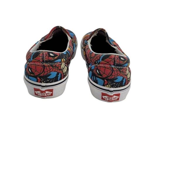 Vans X Marvel Spider Man Slip‎ On Sneakers Mens 6 Womens 7.5 Streetwear Skater - Picture 6 of 15